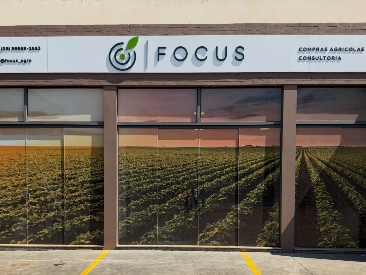 Fachada do escritório da FOCUS em Paracatu-MG